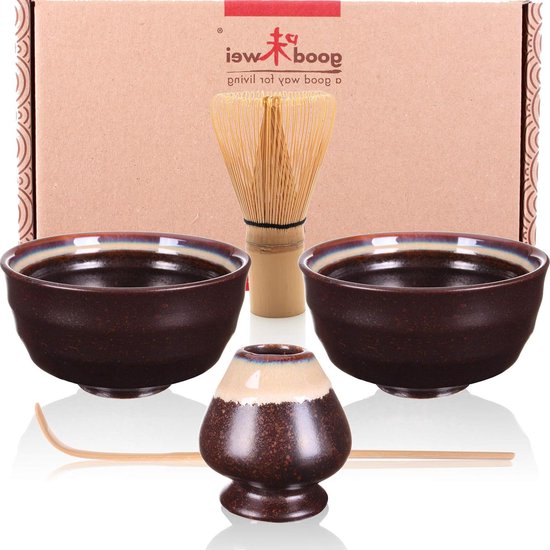 Matcha Set - Matcha Tea Set 5 stuks Matcha Set voor beginners met