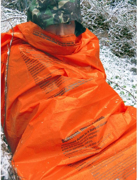 B.C.B. Survival Bag Orange van Merkloos — afbeelding 2