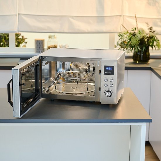 Severin MW7918 CrispyWave - Magnetron met grill- en heteluchtfunctie