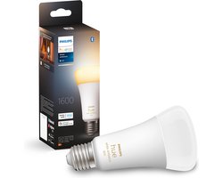 Philips Hue standaardlamp E27 Lichtbron - warm tot koelwitlicht - 1-pack - 1600lm - Bluetooth