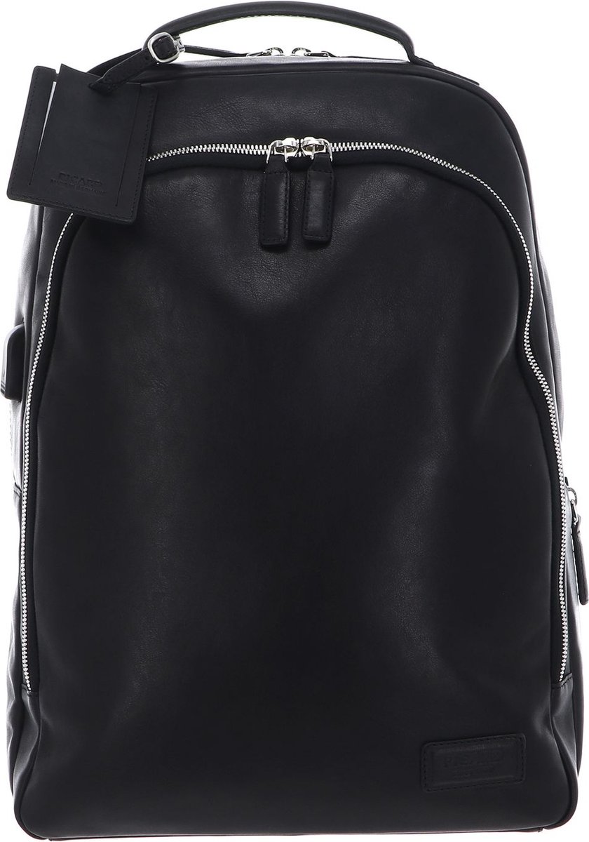 PICARD Laptop rugzak Rugzak met laptopvak Authentic Business Backpack Black Zwart