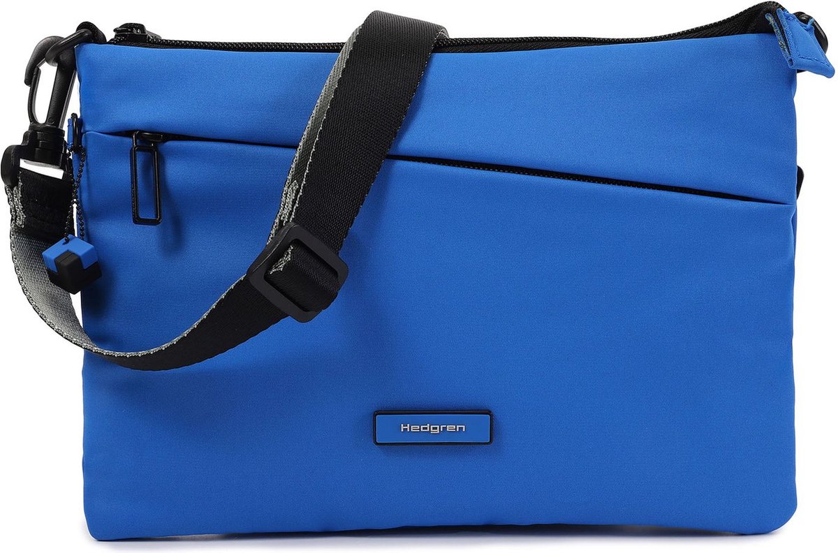 Hedgren Schoudertas Nova Orbit Flat Crossover Strong Blue Blauw