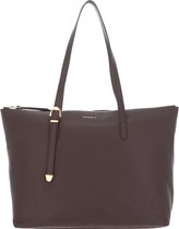 COCCINELLE Cuir Sac à épaule Coccinelle Gleen Handbag Coffee Marron foncé