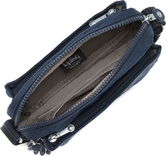 kipling Sac à épaule bandoulière Basic Abanu Crossbody Blue Bleu 2