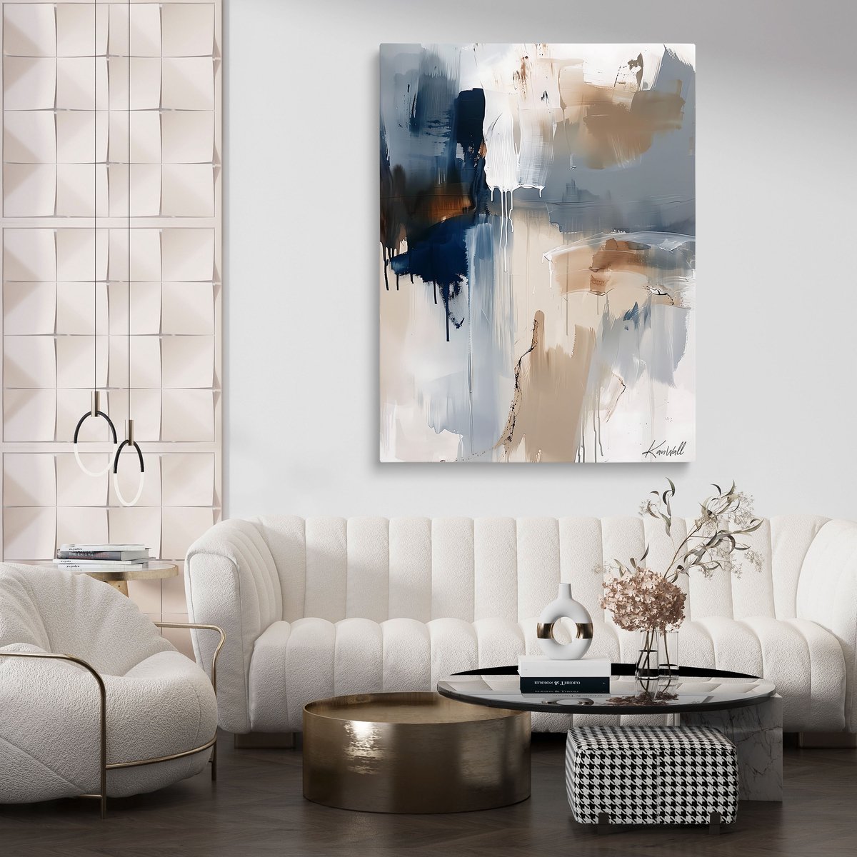 Luxe Canvas Schilderij Countryside | 60x40 cm | Woonkamer | Slaapkamer | Kantoor | Muziek | Design | Art | Modern | ** 4CM DIK!