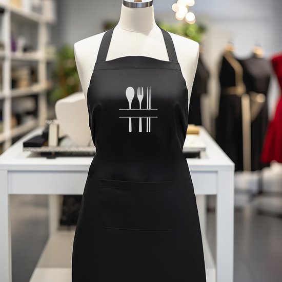 LSUO BAOFU Verstelbaar kookschort, grappige schorten voor mannen met 2 zakken - Verjaardagscadeau voor Vaderdag voor papa Keukenschort Chef Koken Grillen Grillen, a, Una Taglia unica