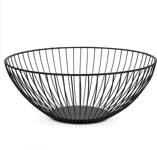 Fruitmand, Fruitschaal, Metalen Draadfruitmand Voor Op Het Aanrecht Mand Voor Fruit Groenten Brood Snacks Keukenhulp