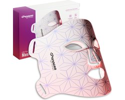 Red Light therapy LED Gezichtsmasker Masker Huidverzorging - Rood Licht Therapie - Acne - Collageen - 520 LED bulbs- Quattro Chip Technologie