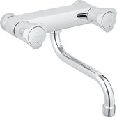 GROHE Costa L Keukenkraan - Wandmontage - Draaibare uitloop - Chroom