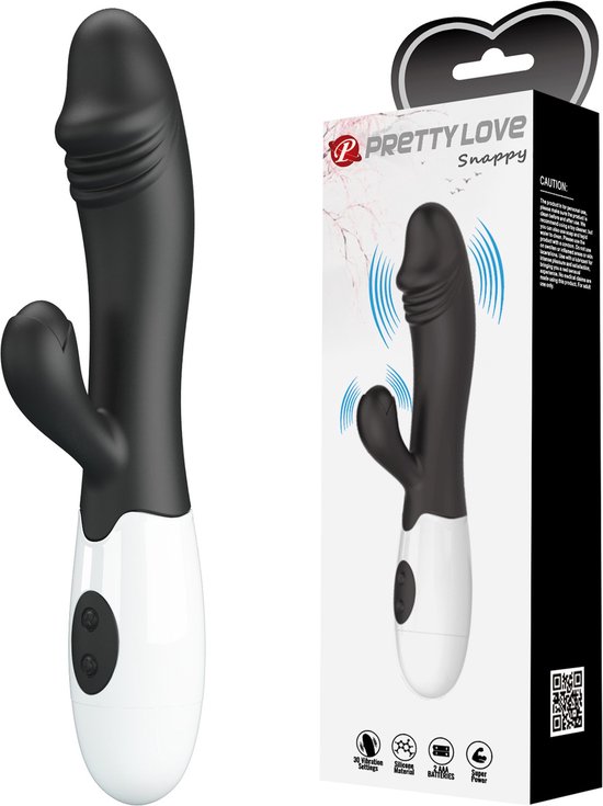 PRETTY LOVE - Snappy noir, 30 fonctions de vibration