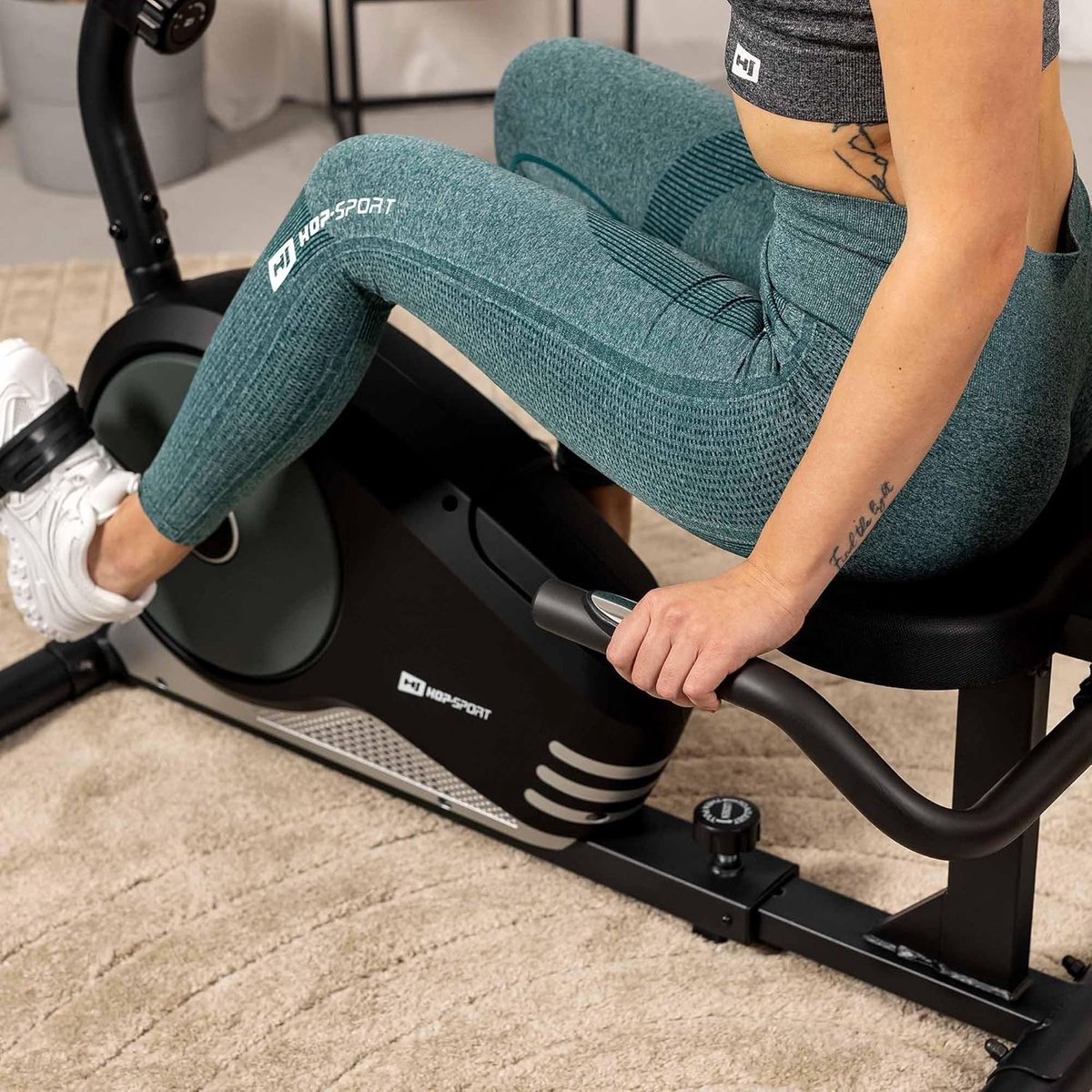 Hop-Sport Root Ligfiets - Ergometer met (EAN: ...6419) - afbeelding 2