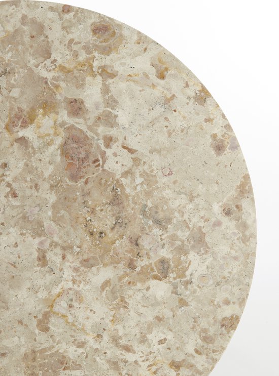 Light & Living - Table d'appoint ZECA - Ø59x41cm - Grijs