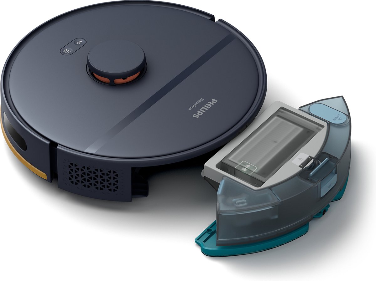 Afbeelding 3 van PHILIPS XU2000/10 Robotstofzuiger met dweilfunctie Donkerblauw