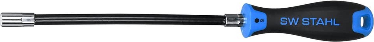 SW-Stahl 02076L schroevendraaier I zeskant I 6 x 260 mm I flexibele schacht I zeskant schroevendraaiergereedschap