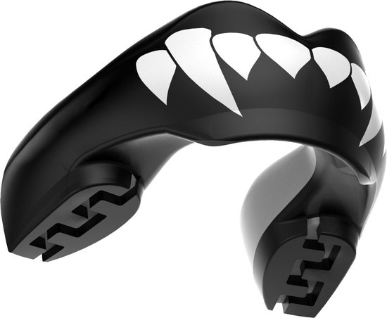 Safejawz Gebitsbeschermer Voor Beugel Senior Dracula Zwart/Wit