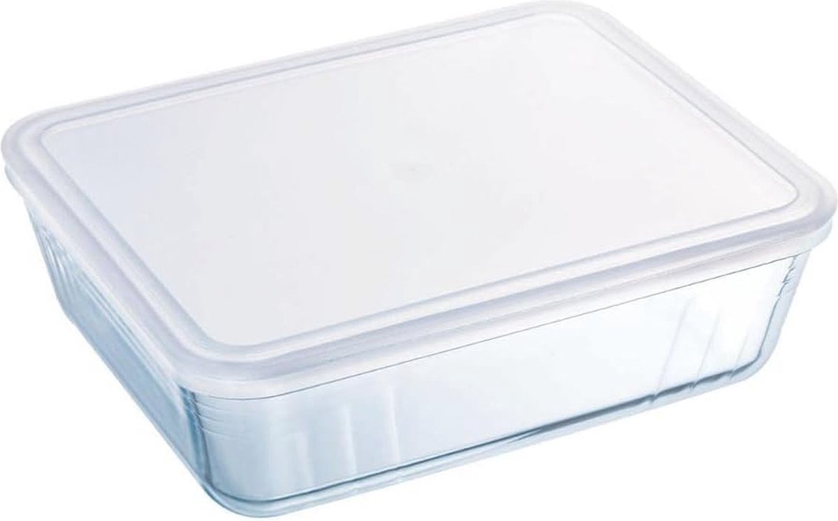 Glazen Schaal 2,6 Liter - Transparant Borosilicaatglas