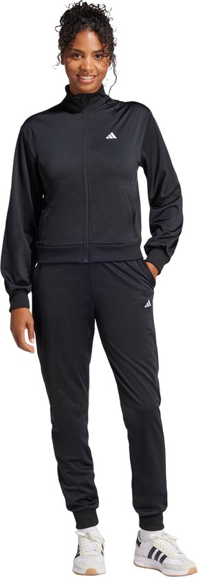 Essential Tracksuit Adidas Pak Dames Zwart Adidas Trainingspak