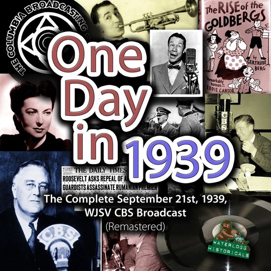 One Day in 1939 - cover