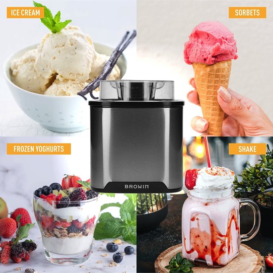IJs en sorbetmachine - ijsmaker - ijsmachine van Merkloos — afbeelding 2
