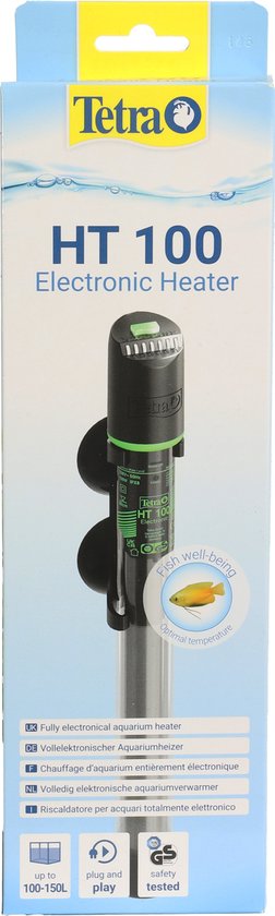 Tetra Onderwatercombinatie HT 100 Electronic Heater - Aquarium Verwarmingselement - 100 W