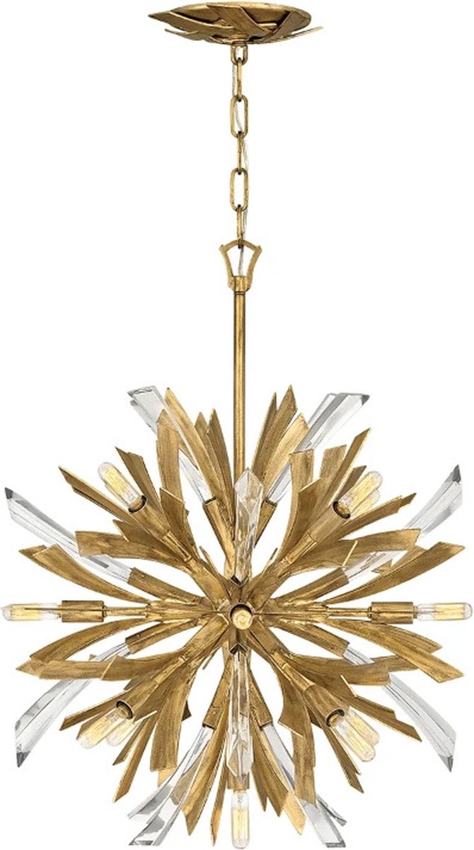 Hinkley/ Fredrick Ramond LED Hanglamp Vida | 13X E14 Max 40W | Dimbaar | Burnished Gold