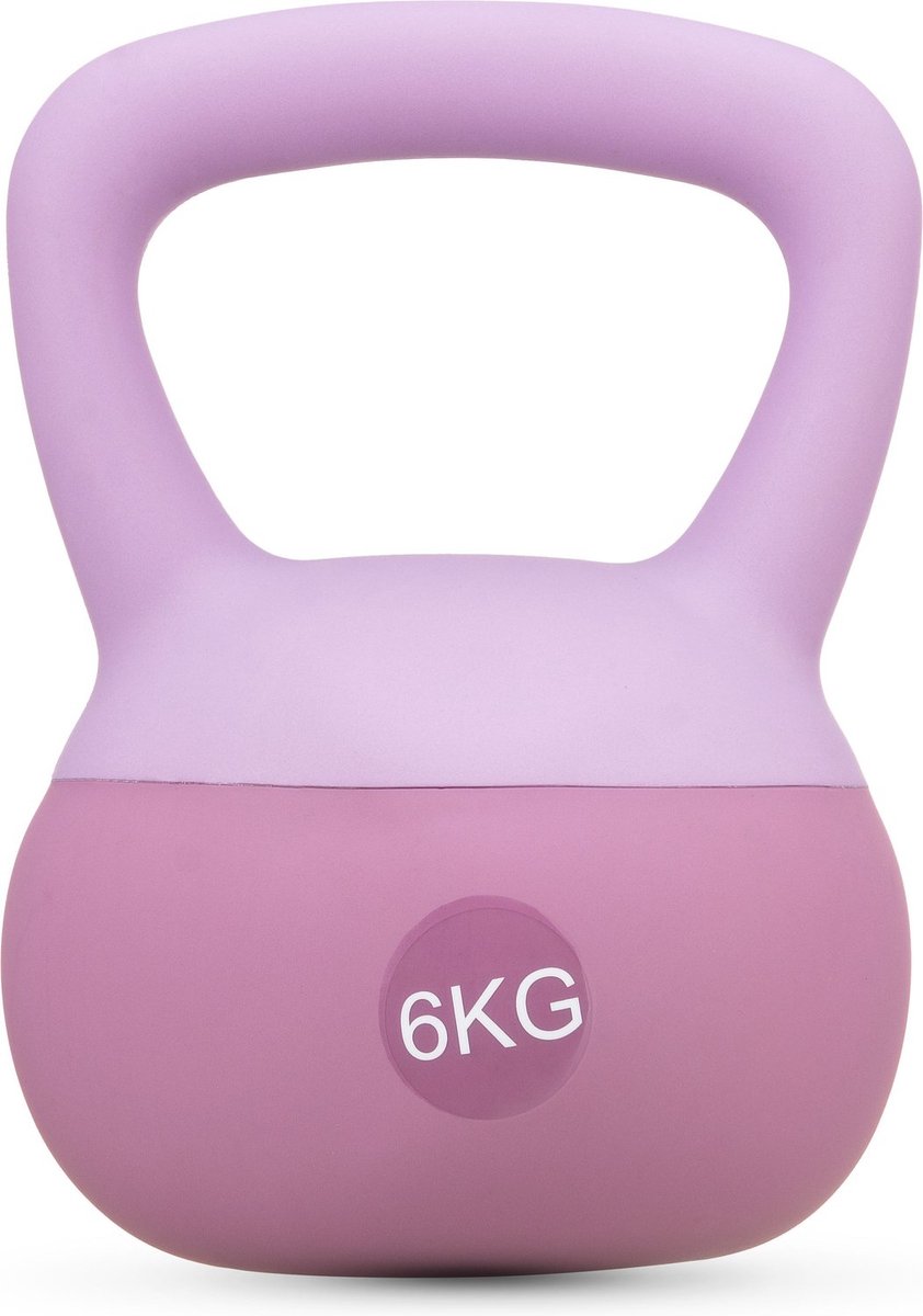 Gymtek® Zachte Kettlebell Dumbbell - 6kg - Kettlebell, Halter, Balgewicht