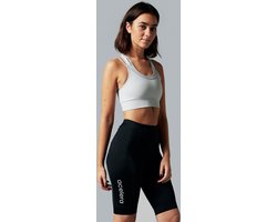 Acelera Essential Fietsshort Dames met Zeem - Fietsbroek - Wielrenbroek - Wielerbroek - Mountainbike - Bibshort - Spinning - Fietskleding - Koersbroek - Kort - Dames - Maat XS