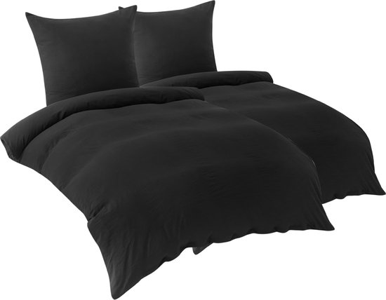 BEDSURE Beddengoedset, 3-delig, 220 x 240 cm, katoen, wit