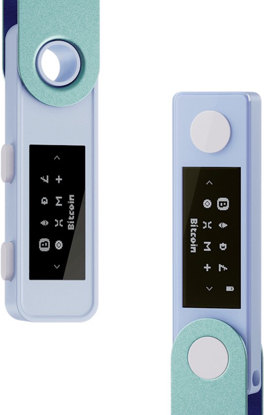 Aenllosi pour Ledger Nano X, Nano S Plus, Nano S Étui - Portefeuille Crypto Matériel en Alliage d'Aluminium, Ignifuge et Étanche (Argenté, Boîtier Uniquement