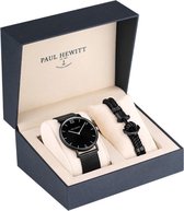 Paul Hewitt Sailor Line Match giftset horloge  - Zwart