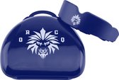 ORCQ Gebitsbeschermer - Mouthguard voor Boksen, Kickboksen en Hockey - Gebitsbeschermer voor de Jeugd/Junioren - Bitje met opbergdoosje - Donkerblauw