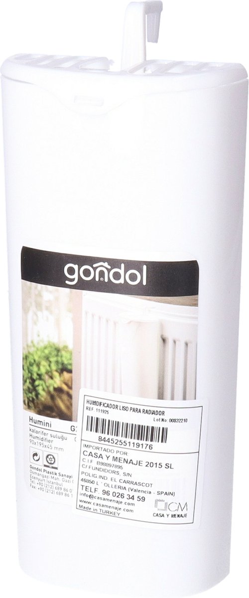 Gondol Plastics Gondol Radiatorbak luchtbevochtiger thumbnail 3