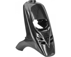 voorskirt tnt voor scooter piaggio 50 typhoon zwart ruw te schilderen nieuw