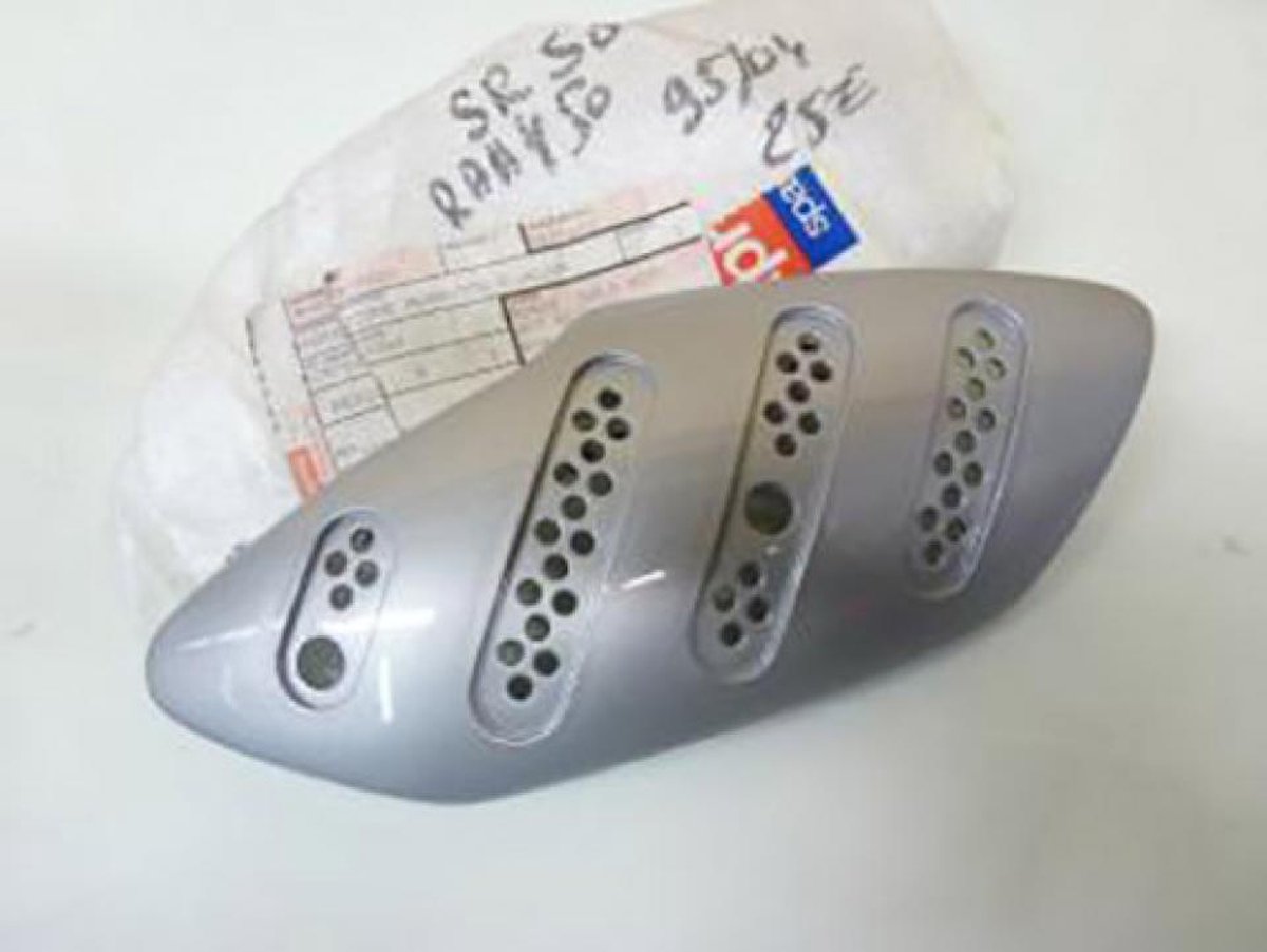 uitlaatbeschermer voor scooter aprilia 50 rally 1996 - 1999 ap8238103 nieuw