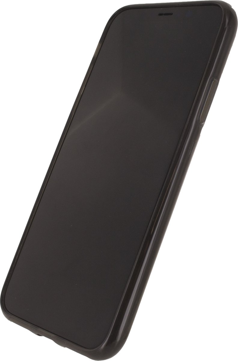 Mobilize Hoesje geschikt voor Apple iPhone XS Telefoonhoesje Flexibel TPU | Mobilize Gelly Backcover | iPhone XS Case | Back Cover - Smokey Grey | Grijs