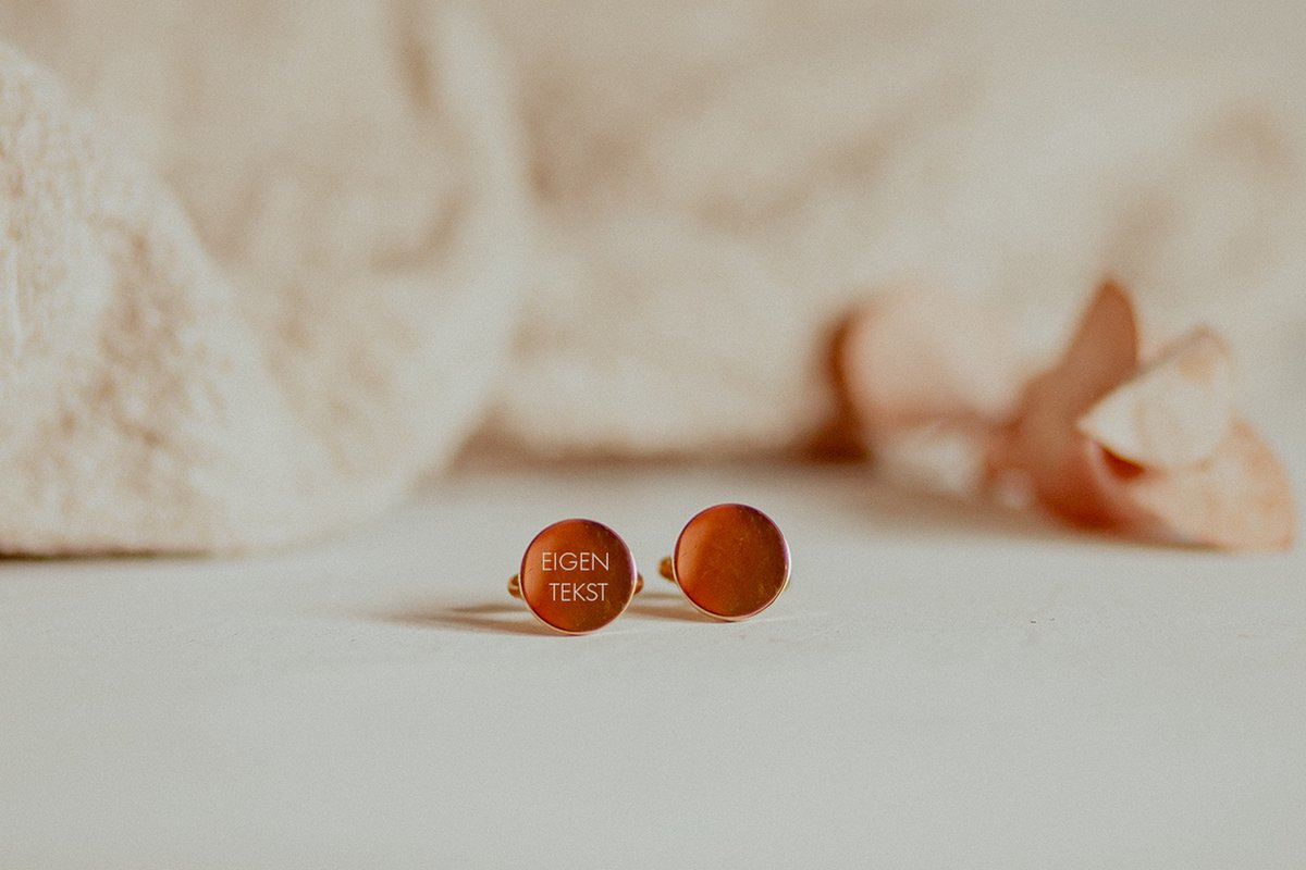BolleToet - Manchet knopen personaliseren - bruiloft - wedding - getuige