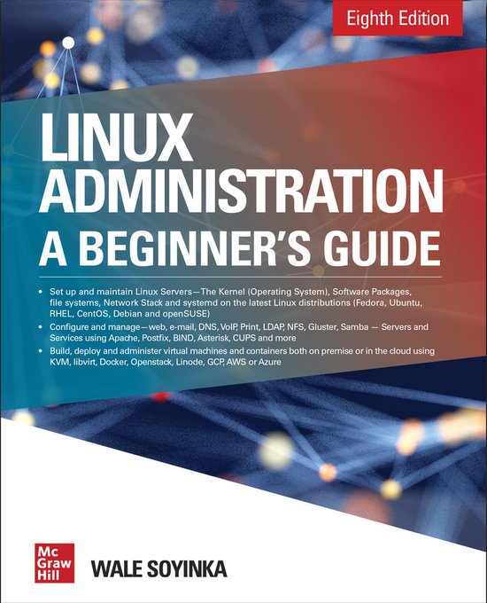 Linux Administration: A Beginner's Guide, Eighth Edition - cover