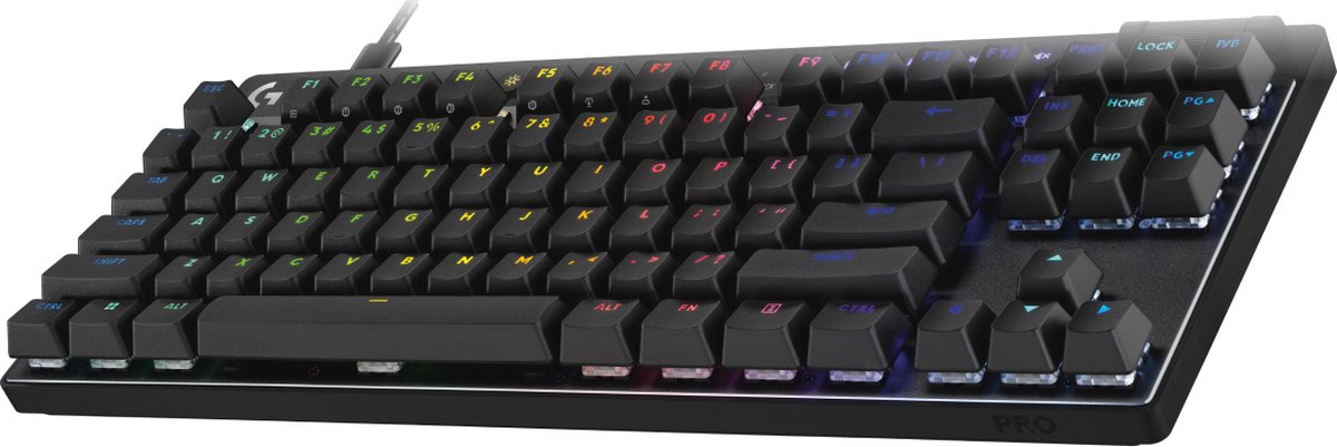 Logitech G Pro X TKL Rapid - Bedrade Gaming Toetsenbord - Qwerty US - Zwart