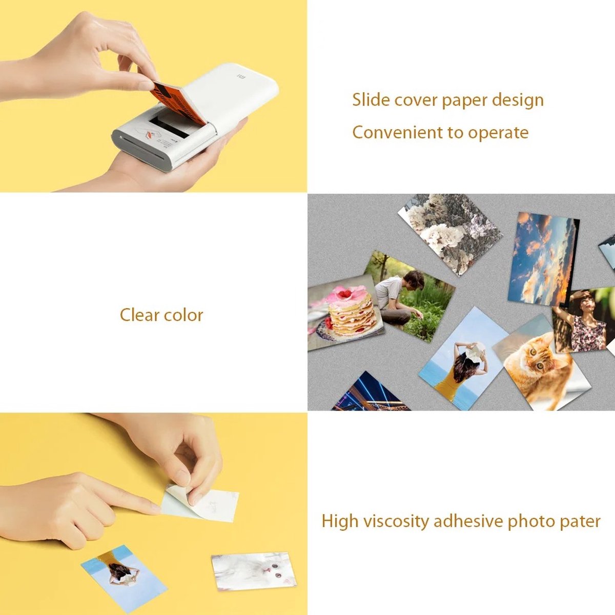 Ariqo Draagbare Thermische Printer - Foto - 300dpi thumbnail 5