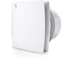 Badkamerventilator met vochtsensor, stil en energiezuinig ventilatiesysteem voor badkamer en toilet