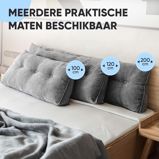 Pluizig Sherpa Fleece leeskussen met armen om in bed te zitten, lezen