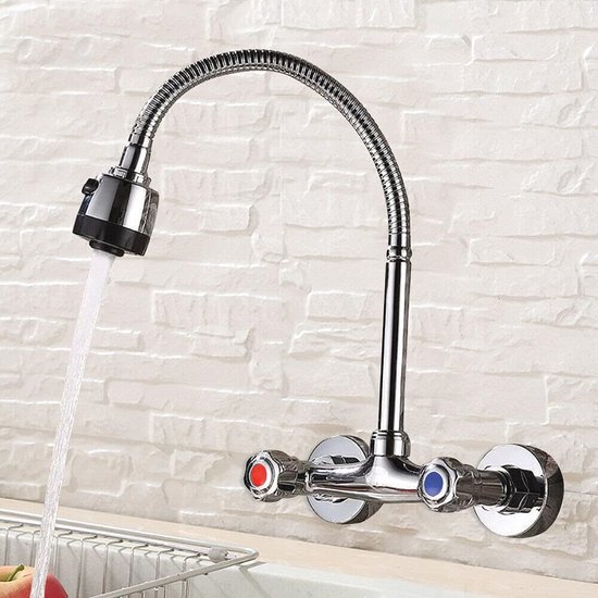 HomeLava roestvrijstalen waterkraan voor wandmontage