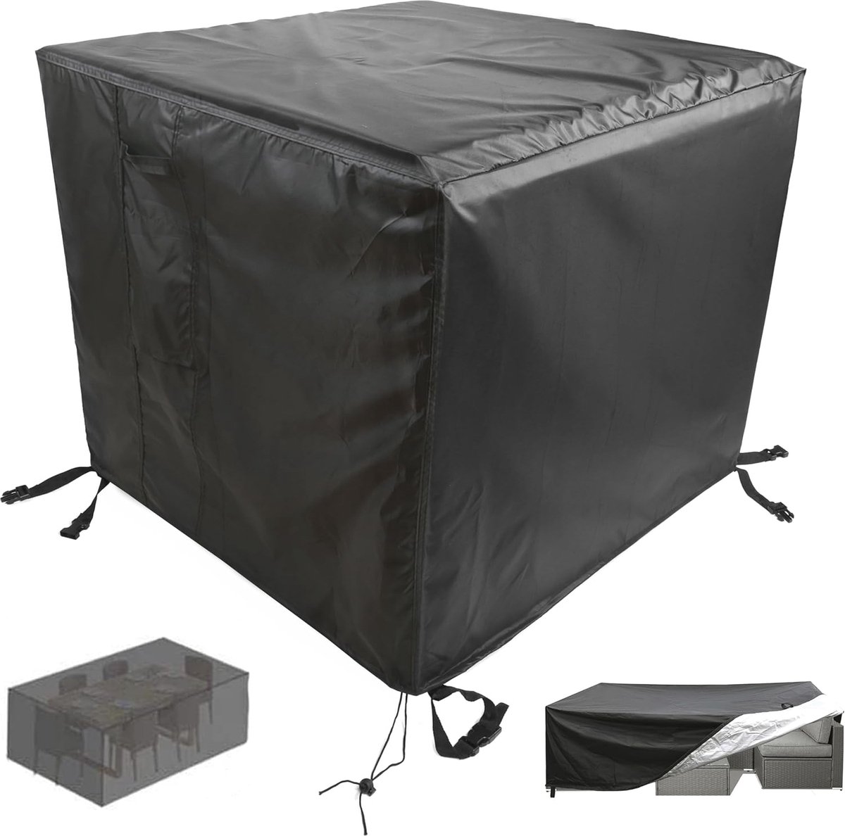 Waterdichte tuinmeubelhoes 205 x 104 x 71 cm - Anti-UV en winddicht, ideaal voor tuintafels en stoelen Waterdichte tuinmeubelhoes 205 x 104 x 71 cm - Anti-UV en winddicht, ideaal voor tuintafels en stoelen - Afbeelding 1