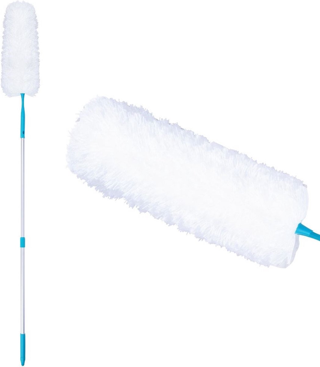 Goedkoopste Plumeau Antistatisch Telescopische 117-159 cm - Stofborstel - Stofdoek - Reinigings Borstel