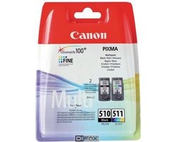Canon PG-510/CL-511 - Inktcartridge / Zwart / Kleur