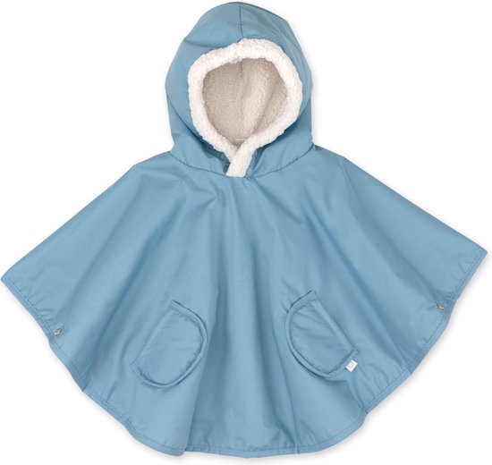 BEMINI Poncho de voyage - 9-36m - Waterproof + teddy - Horizon