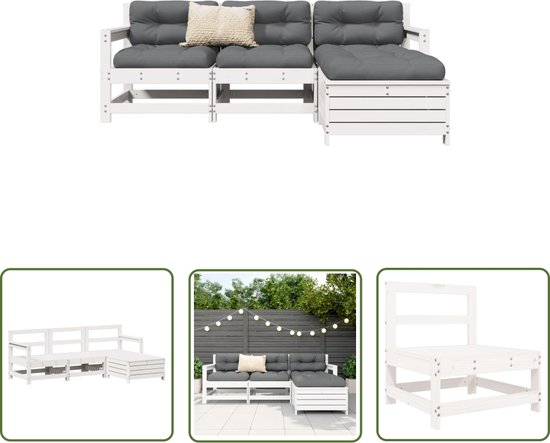 Zoomlie 100/120cm Tuinbankkussen, comfortabel, ademend, lange