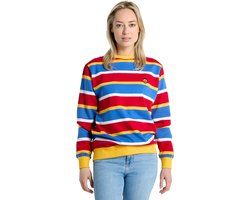 OppoSuits Ernie™ Sweater - Sesamstraat Trui - Kleding voor Bert & Ernie Outfit - Lange Mouwen - Carnaval - Rood, Blauw, Geel - Maat: L