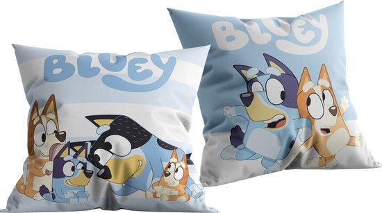 Sierkussen Bluey , Talon Blue - 40 x 40 cm - Polyester