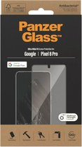 PanzerGlass Screenprotector geschikt voor Google Pixel 8 Pro Glazen | PanzerGlass Ultra-Wide Fit Screenprotector - Case Friendly - Zwart